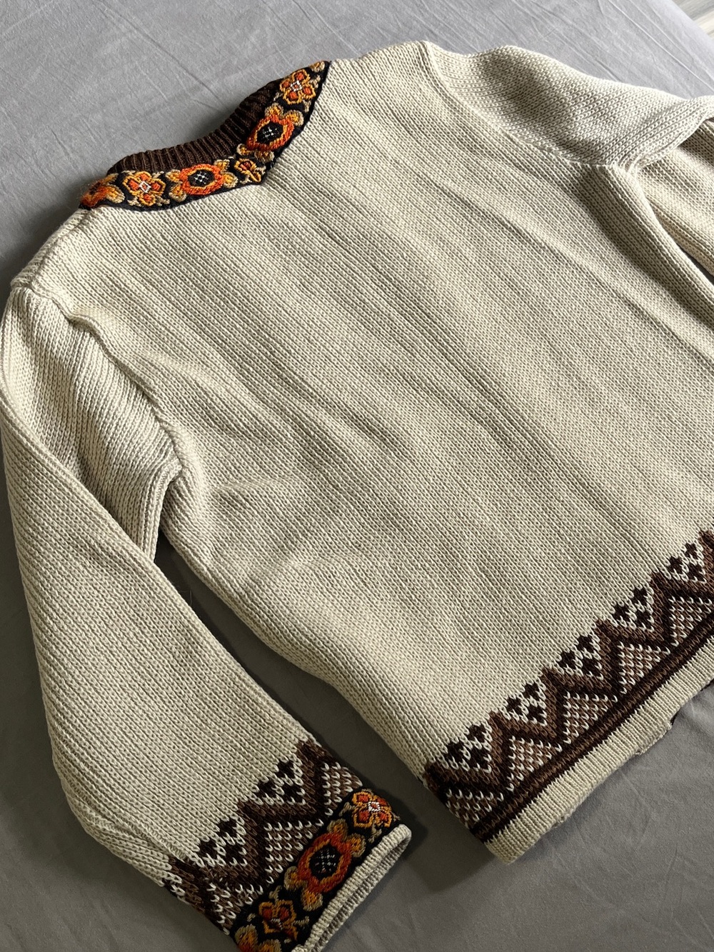 Nordstrikk Norwegian 100% Wool Cardigan – Made in Norway | Size S/M - Picture 12 of 16
